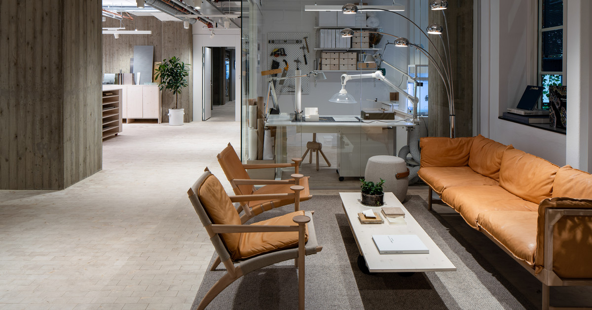 Labarum AB modern office interior in Stockholm with city views